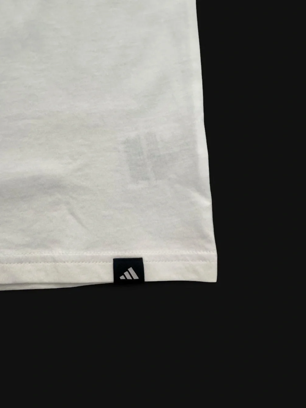 Adidas Kids White Graphic Basketball Forest Tee